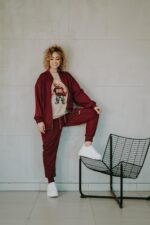 Bluza oversize rozpinana Mac Teddy dla mamy i taty - obrazek 2