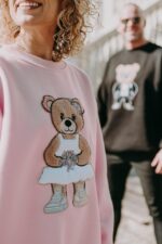 Bluza oversize Mr. & Mrs. Teddy - obrazek 5