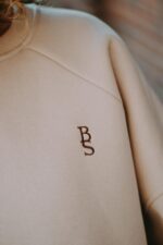 Bluza Basic oversize beżowa - Image 2