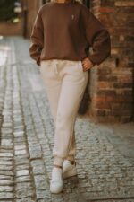 Bluza Basic oversize czekoladowa - Image 9