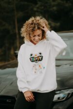 Bluza oversize Funky Teddy dla mamy i taty