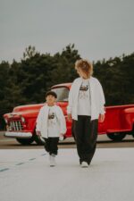 Bluza oversize rozpinana Funky Teddy dla mamy i taty - Image 5