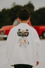 Bluza oversize rozpinana Funky Teddy - Image 10
