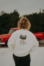 Bluza oversize rozpinana Funky Teddy dla mamy i taty - Image 2