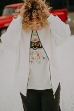 Bluza oversize rozpinana Funky Teddy dla mamy i taty - Image 4