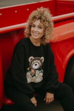 Bluza oversize Bloom Teddy dla mamy i taty - Image 8