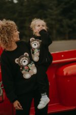 Bluza oversize Bloom Teddy dla mamy i taty - Image 10