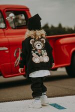 Bluza oversize rozpinana Bloom Teddy