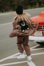 Bluza oversize rozpinana Mocha Teddy - obrazek 11