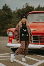 T-shirt oversize Mocha Teddy - obrazek 7