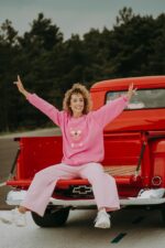 Bluza oversize Chloe Teddy dla mamy i taty - obrazek 6