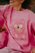 Bluza oversize Chloe Teddy dla mamy i taty - obrazek 7