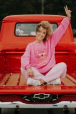 Bluza oversize Chloe Teddy dla mamy i taty - obrazek 9