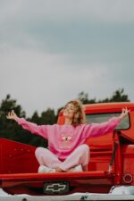 Bluza oversize Chloe Teddy dla mamy i taty - obrazek 10