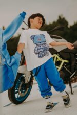 T-shirt oversize Blue Teddy - obrazek 8