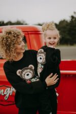 Bluza oversize Bloom Teddy dla mamy i taty - Image 4