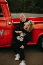 Bluza oversize Bloom Teddy dla mamy i taty - Image 6