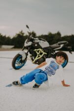 T-shirt oversize Blue Teddy - obrazek 3