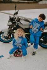 Dres oversize Blue Teddy