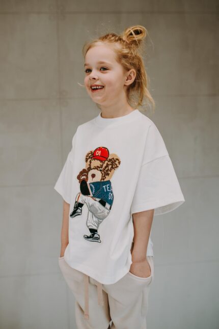T-shirt oversize Teddy dostępny od ręki