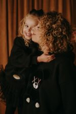 Bluza oversize Black Teddy dla mamy i taty - obrazek 5