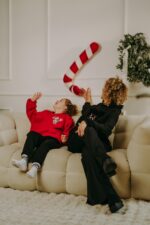 Bluza oversize Black Teddy dla mamy i taty - obrazek 8