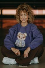 Bluza oversize Nell Teddy dla mamy i taty