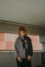 Bluza oversize Duo Robot Teddy dla mamy i taty - obrazek 11