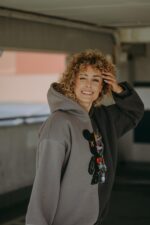 Bluza oversize Duo Robot Teddy dla mamy i taty - obrazek 3