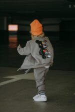 Bluza oversize rozpinana Robot Teddy