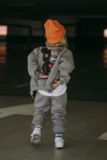 Bluza oversize rozpinana Robot Teddy - obrazek 2