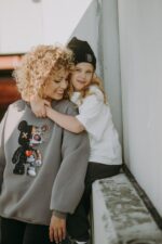 Bluza oversize Robot Teddy dla mamy i taty - Image 2