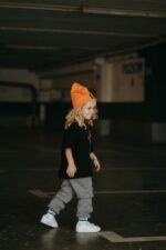 T-shirt oversize  Black Robot Teddy - Image 2