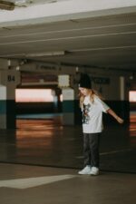 T-shirt oversize Robot Teddy ecrie - Image 4