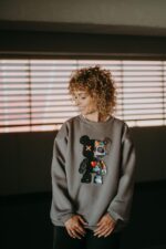 Bluza oversize Robot Teddy dla mamy i taty - Image 5