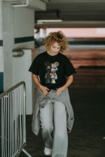 Bluza oversize rozpinana Robot Teddy dla mamy i taty - Image 4