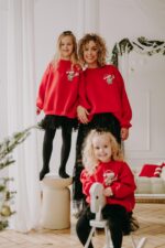 Bluza oversize Santa Teddy dla mamy i taty - Image 12