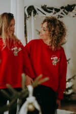 Bluza oversize Santa Teddy - Image 2