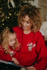 Bluza oversize Santa Teddy dla mamy i taty - Image 5