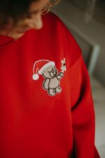Bluza oversize Santa Teddy dla mamy i taty