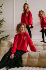 Bluza oversize Santa Teddy dla mamy i taty - Image 8