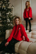 Bluza oversize Santa Teddy dla mamy i taty - Image 10