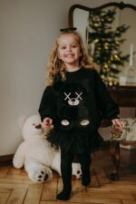 Bluza oversize Black Teddy