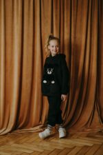 Bluza oversize Black Teddy - obrazek 7