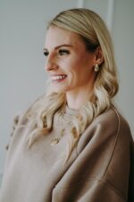 Bluza Basic oversize krótka latte - obrazek 6