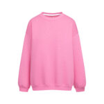 Bluza basic różowa bez kaptura