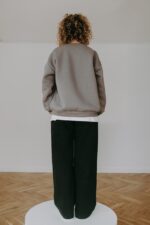 Bluza basic gray bez kaptura - obrazek 3