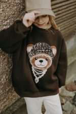 Bluza oversize Pantera Teddy - obrazek 4