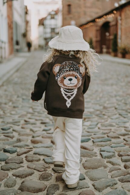 Bluza rozpinana Bomberka Pantera Teddy