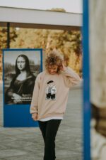 Bluza oversize Louis Teddy dla mamy i taty - obrazek 2